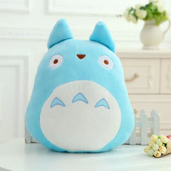 15" Blue Totoro Plush Pillow Cushion - Plushie Paradise - Plush