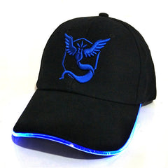 Pokemon Go Team Baseball Cap With LED Brim Light - Plushie Paradise - Hat